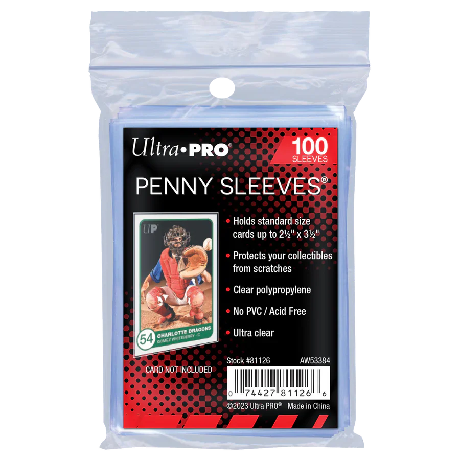 2.5" x 3.5" Soft Trading Card Penny Sleeves