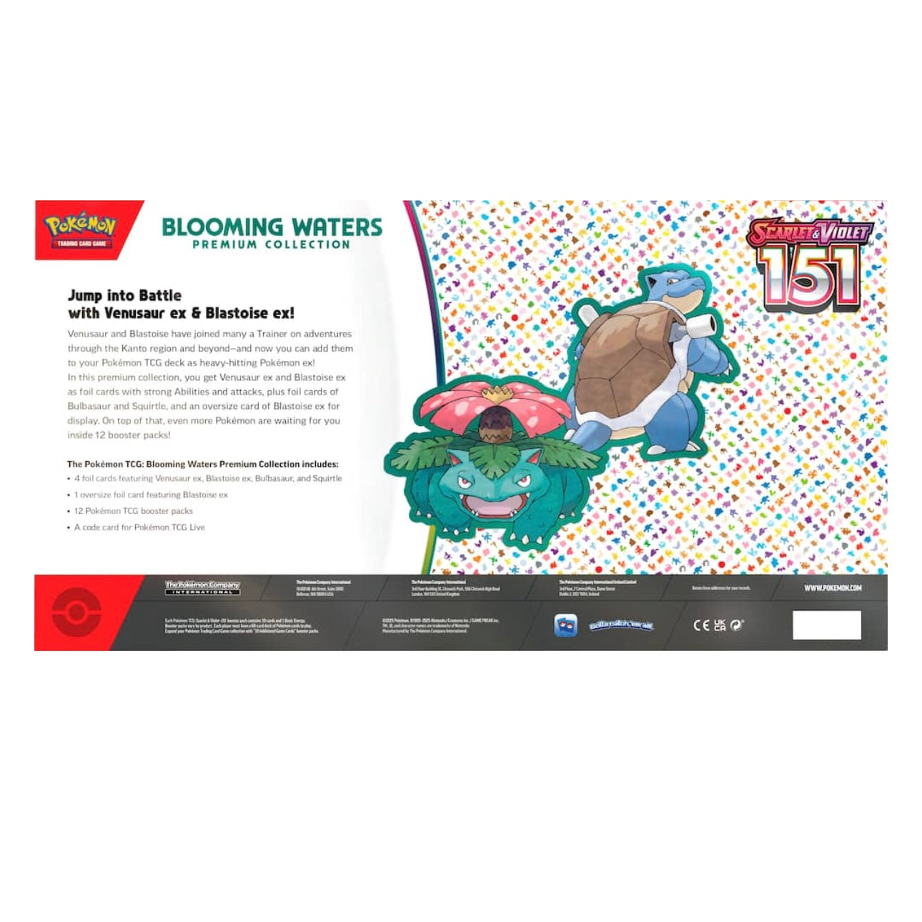 Pokémon TCG: 151 Blooming Waters Premium Collection
