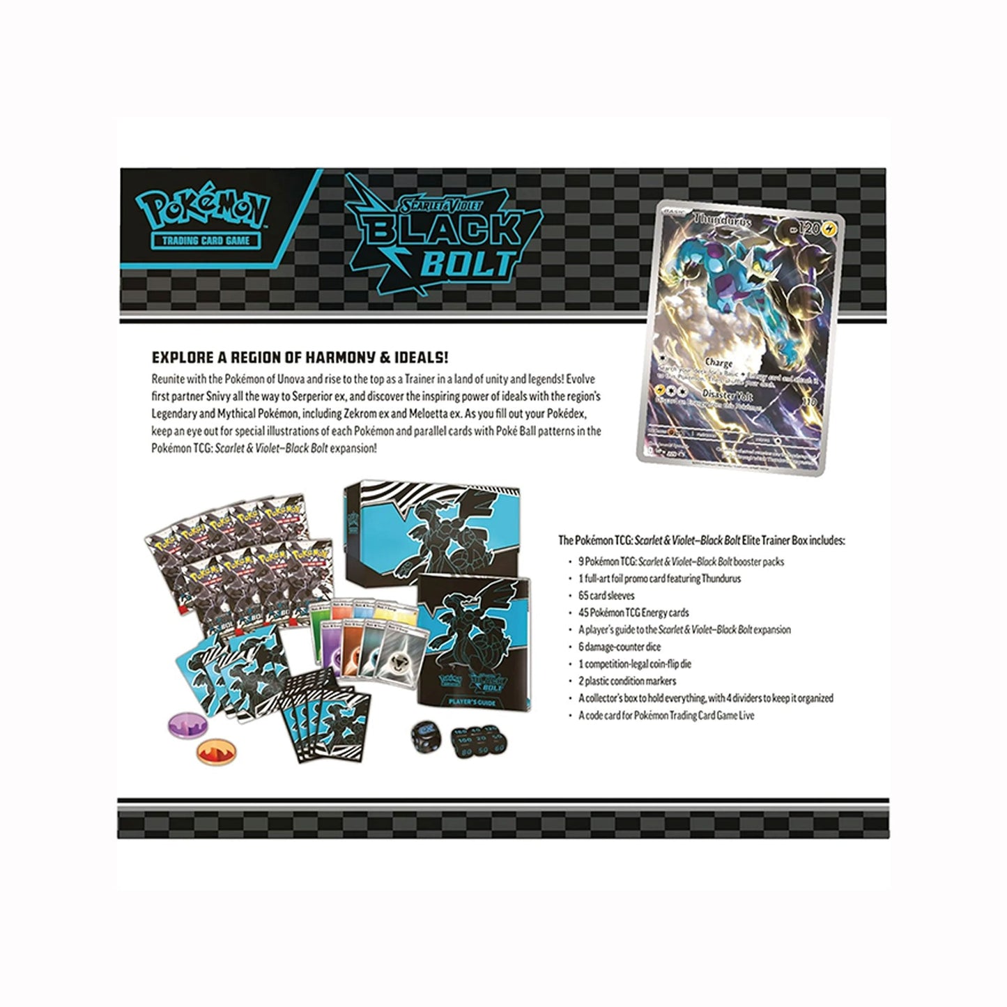 Pokémon TCG: Black Bolt Elite Trainer Box (ETB)