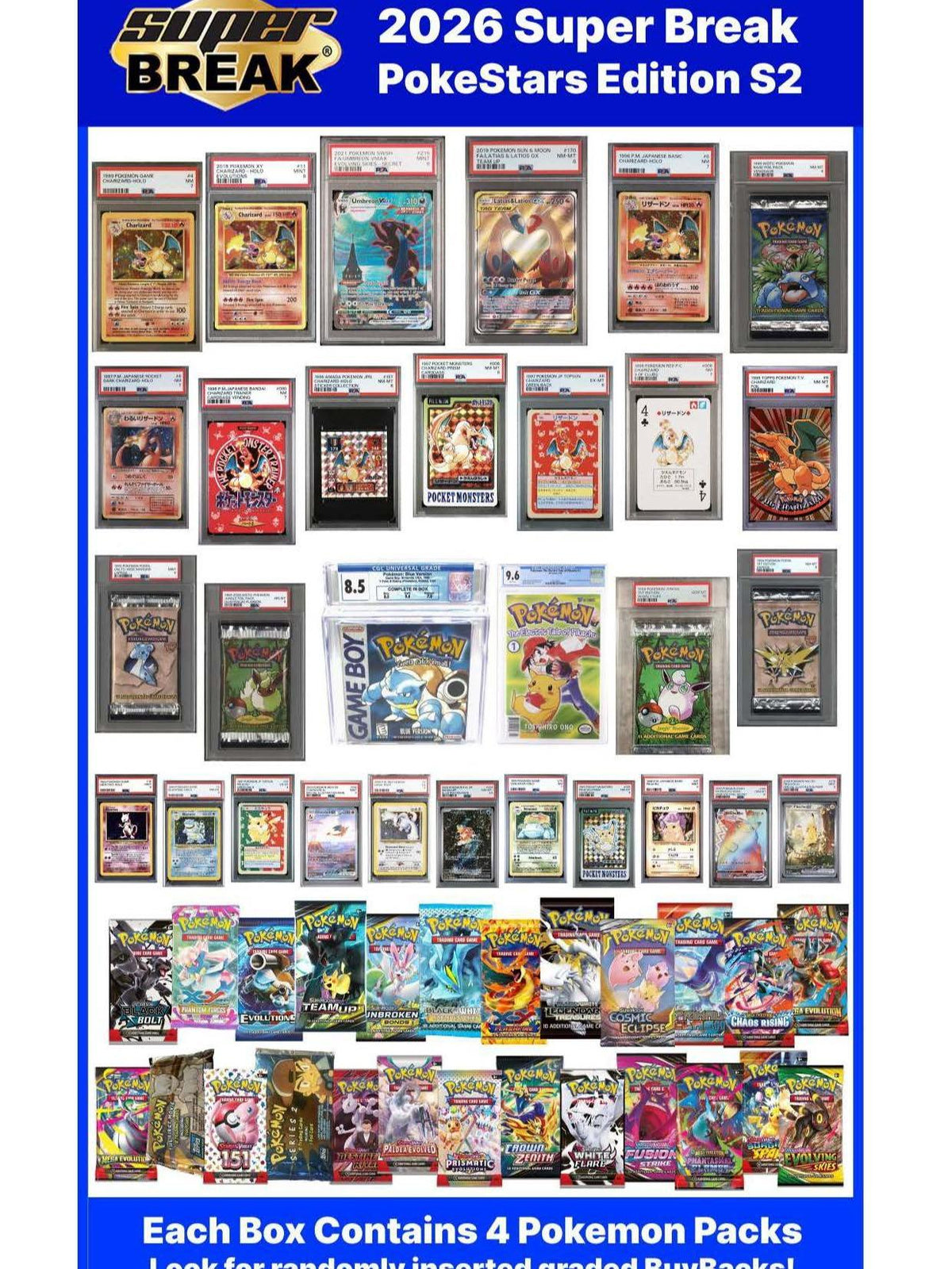 2026 Super Break Poke Stars Series 2 Box