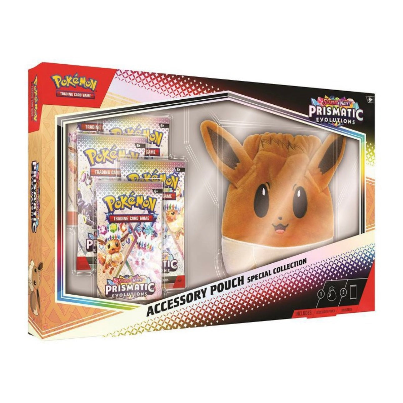 Pokémon TCG: Prismatic Evolutions Accessory Pouch Special Collection