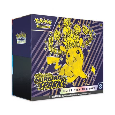 Pokémon TCG: Scarlet & Violet 8: Surging Sparks: Elite Trainer Box