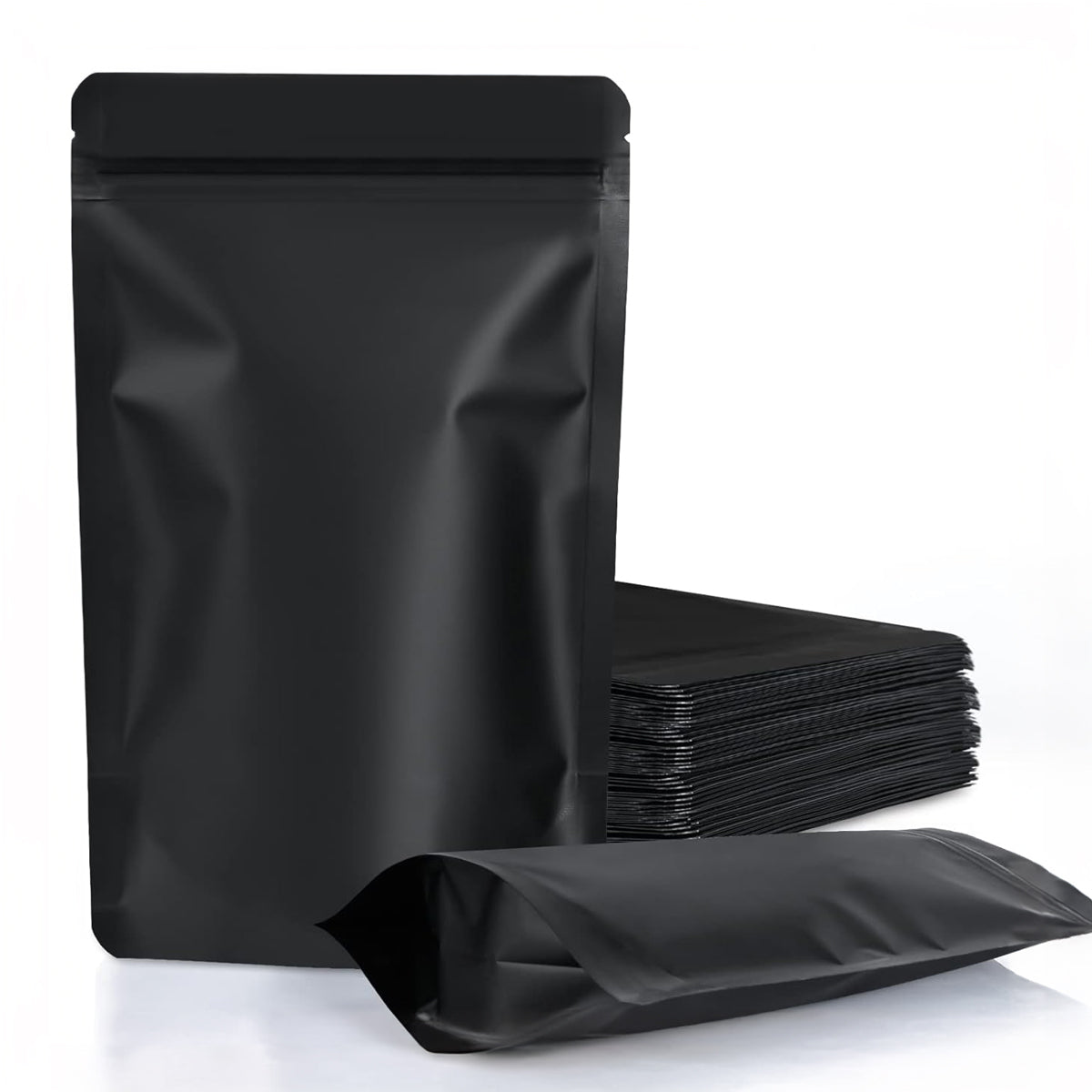 Matte Black Trading Card Storage Bag