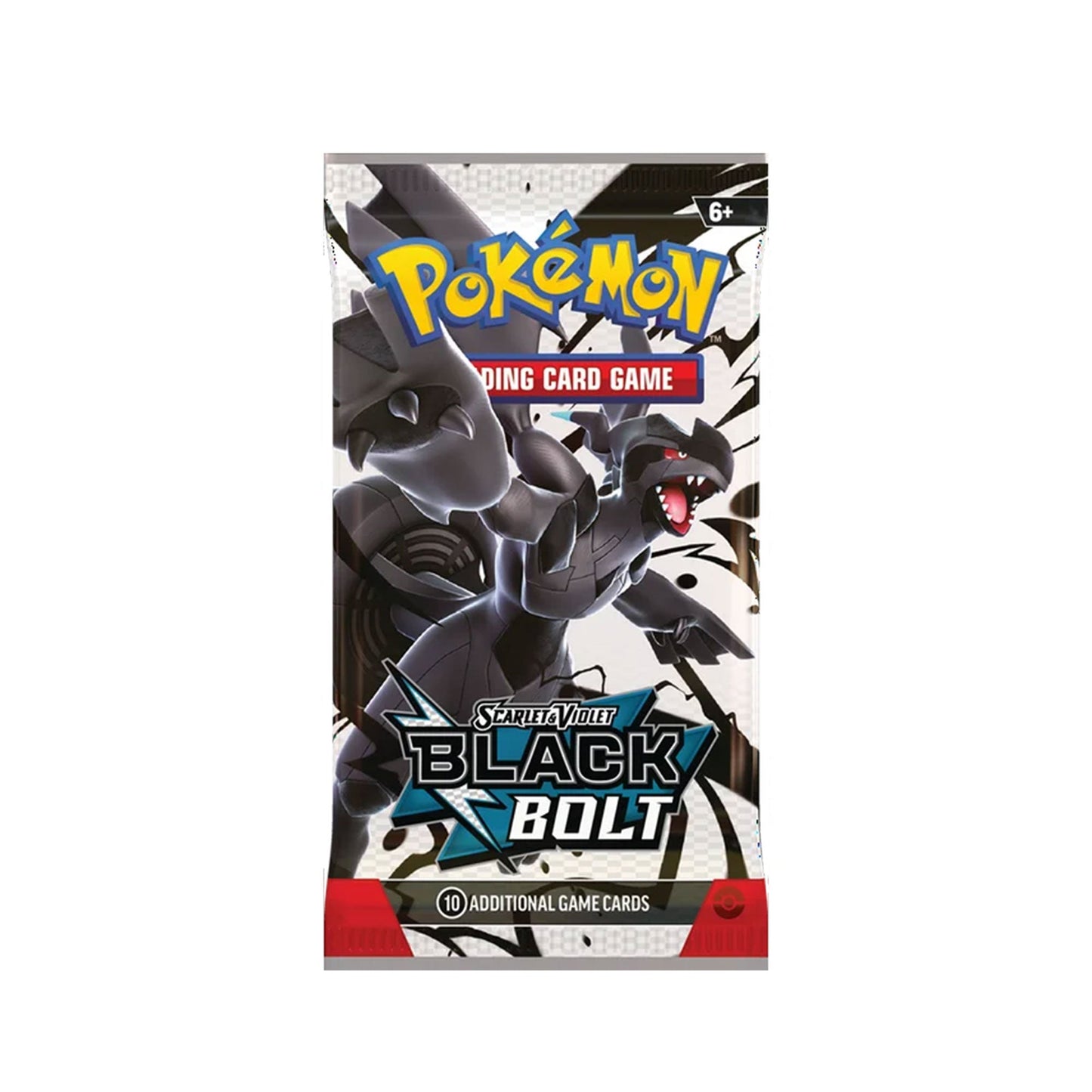 [Pre-order] Pokémon TCG: Black Bolt 3 Pack Tech Sticker Collection