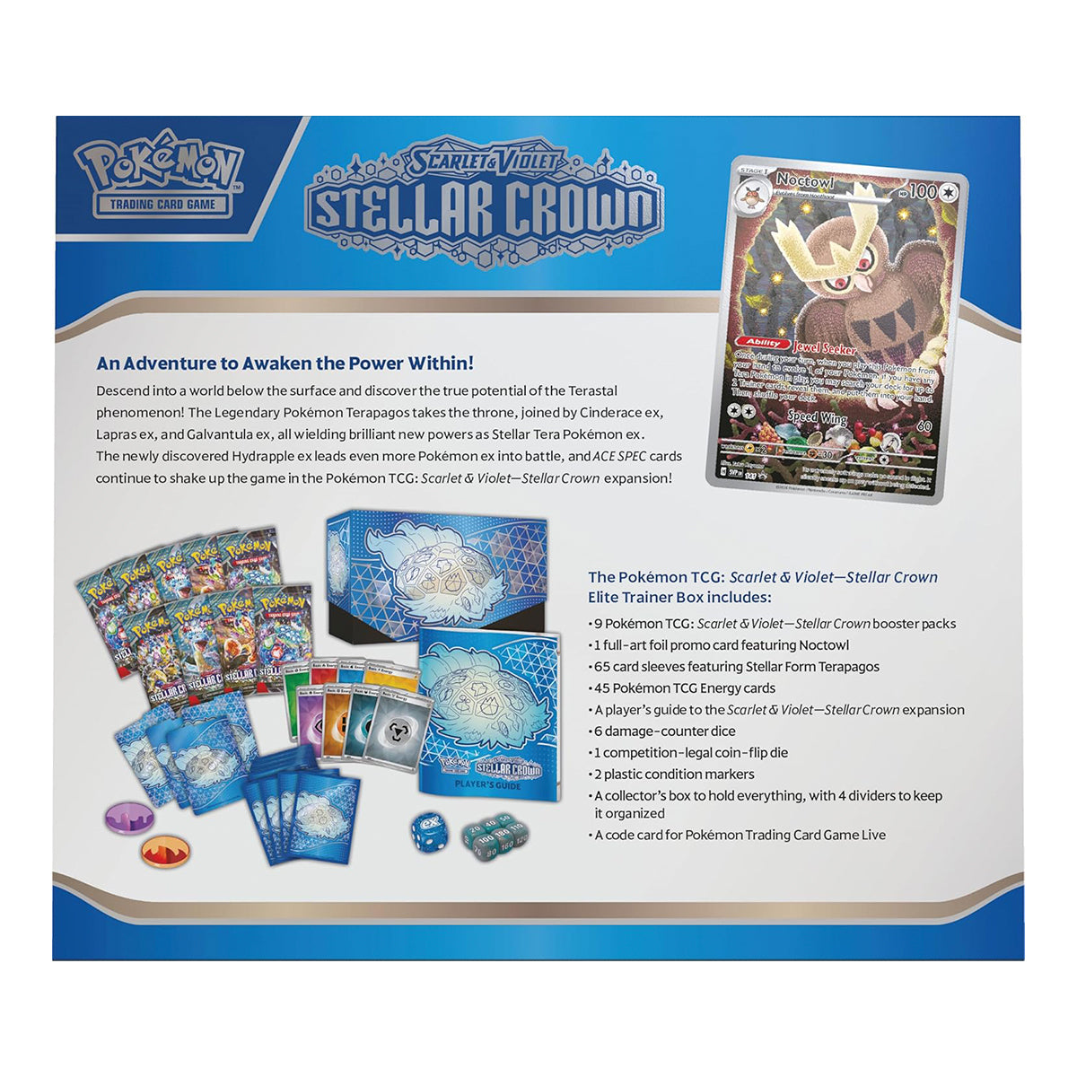 Pokemon Stellar Crown Elite Trainer Box